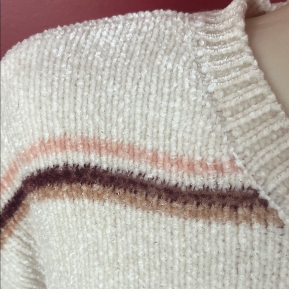 Like new extremely soft Cloud Chaser Striped Sweater - Picture 3 of 11